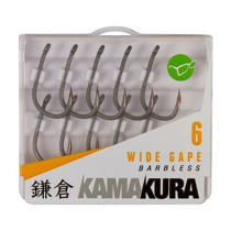 Picture of Korda - Kamakura Wide Gape Barbless Hooks