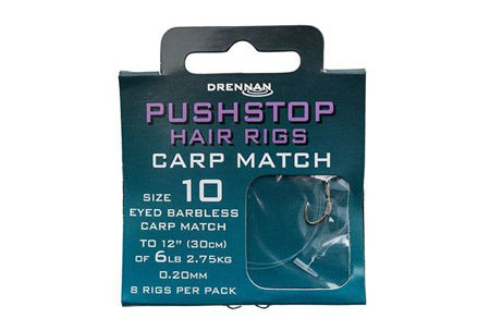 Picture of Drennan - Push Stop Carp Match Hair Rigs