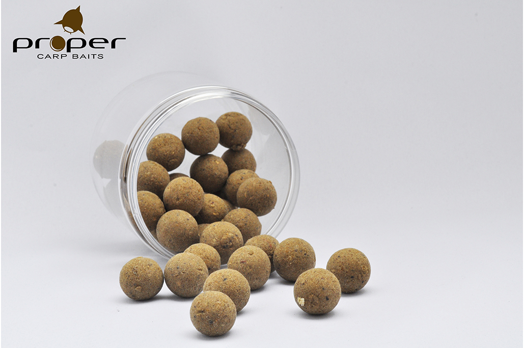 Fishon Tackle Shop. Proper Carp Baits - Black Seal Wafters 15mm