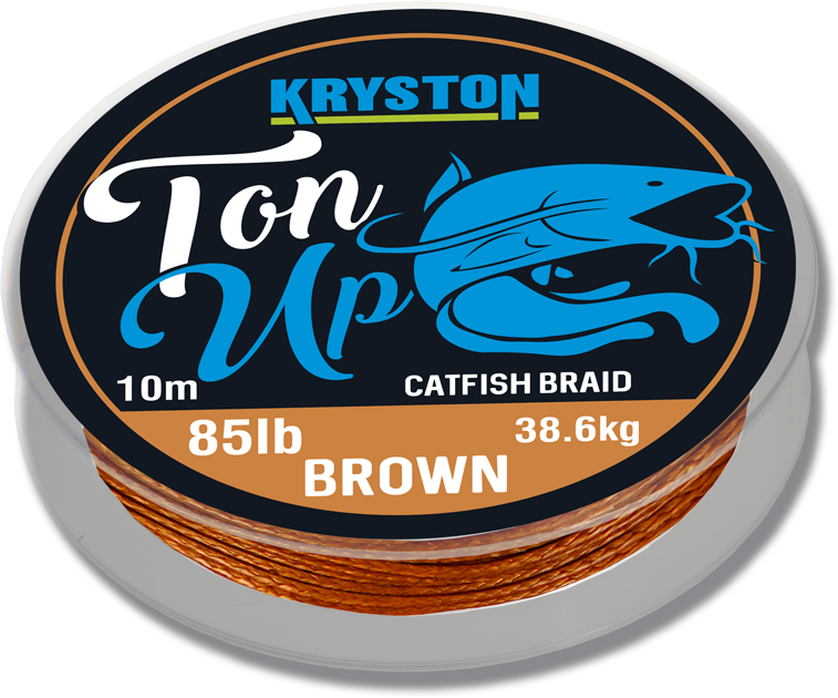 Other Line & Leaders Kryston Kraken 200lb Catfish Braid 10m NEW Catfish