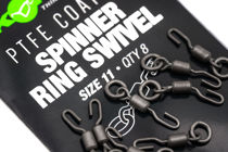 Picture of Korda PTFE Coated Spinner Ring Swivel size 11