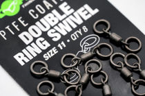 Picture of Korda PTFE Coated Double Ring Swivels size 11