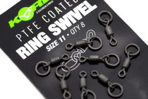 Picture of Korda PTFE Coated Ring Swivels size 11