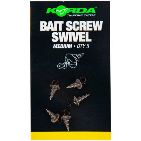 Picture of Korda Bait Screw Swivel Medium