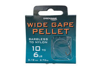 Picture of Drennan Wide Gape Pellet Hooks To Nylon Rigs