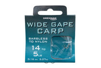 Picture of Drennan Wide Gape Carp Hooks To Nylon