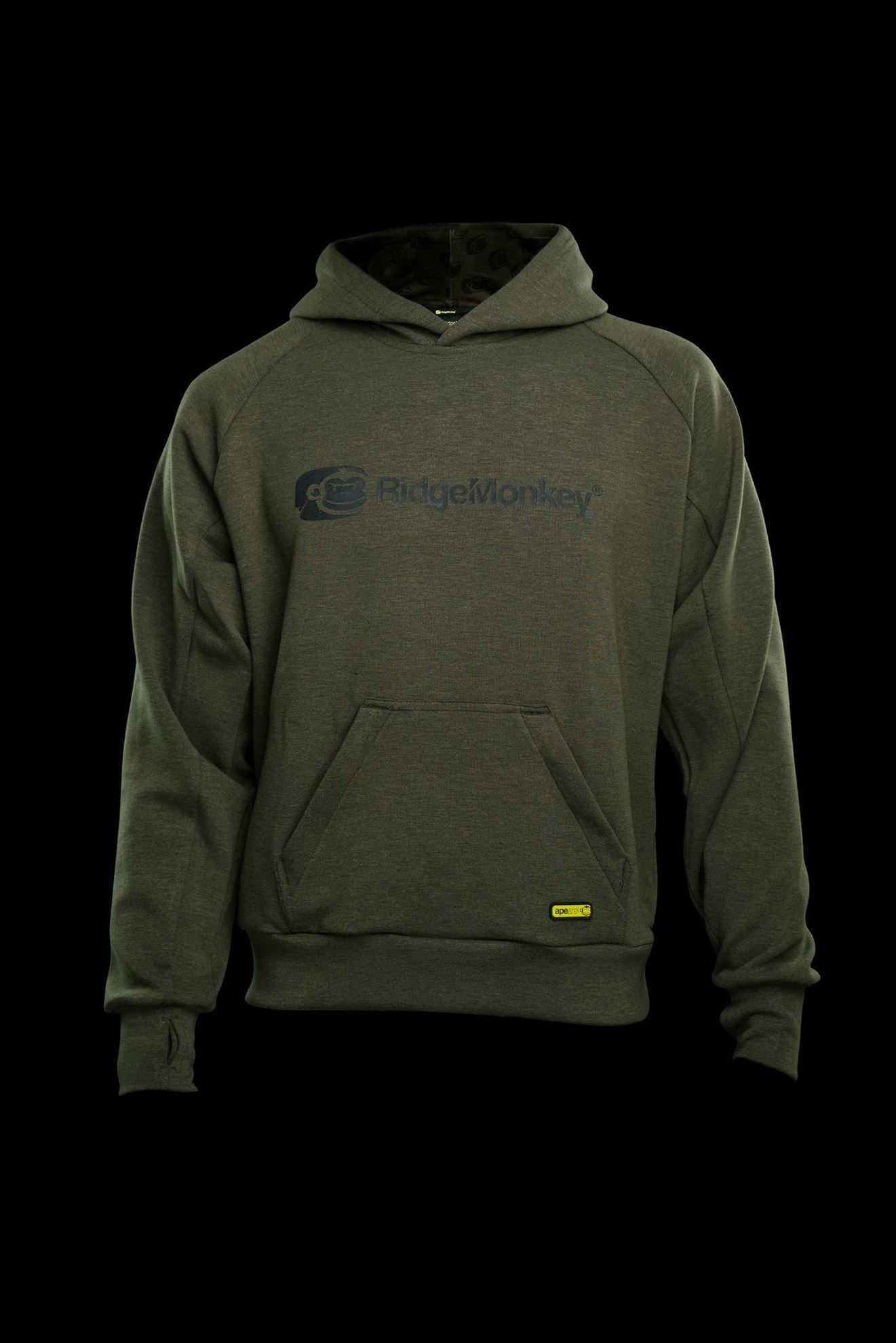 Fishon Tackle Shop. RidgeMonkey APEarel Dropback Microflex Hoody Green