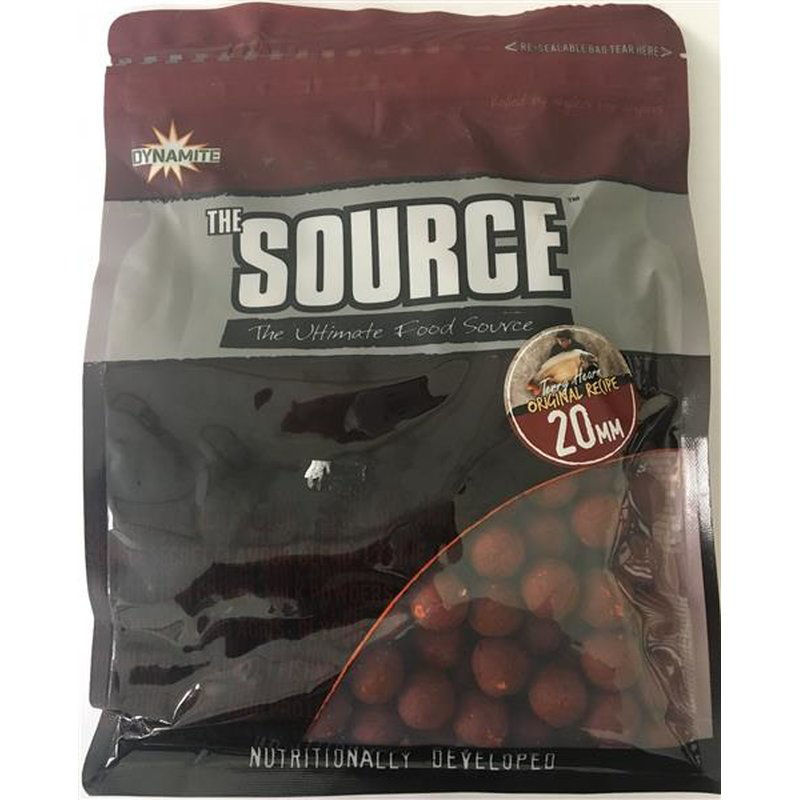 Fishon Tackle Shop. Dynamite Baits The Source Boilies Shelflife 1kg