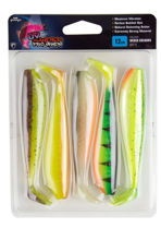Picture of Fox Rage Zander Pro Shad 7.5cm x5 Mixed UV Colour Pack