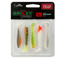 Picture of Fox Rage Spikey Shad Mixed Colours 6cm