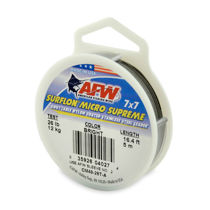 Picture of AFW Surflon Micro Supreme, Nylon Coated 7x7 Stainless Steel Leader Wire 5m Camo
