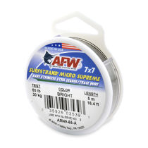 Picture of AFW Surfstrand Micro Supreme, Bare 7x7 Stainless Steel Leader Wire 5m Camo