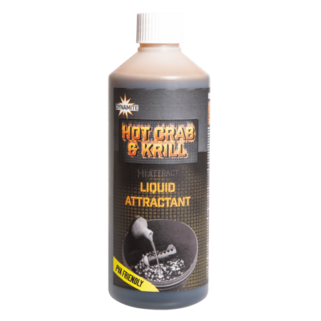 Picture of Dynamite Baits Hot Crab & Krill Liquid Attractant 500ml