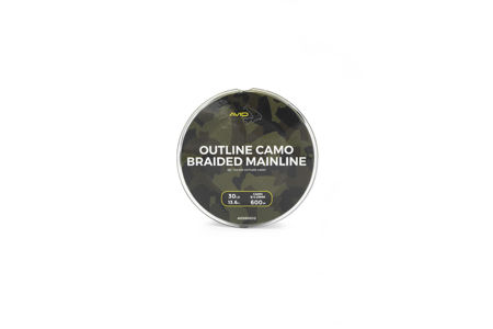 Picture of Avid Outline Camo Braided Mainline 30lb 0.25mm