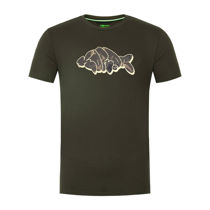 Picture of Korda Outline Tee Dark Olive