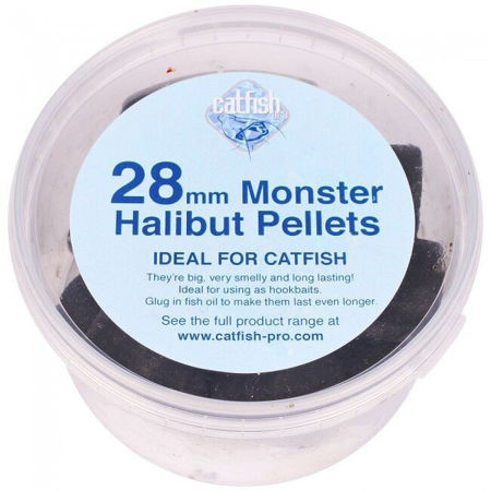 Picture of Catfish Pro Monster Halibut Pellets Pre-Drilled 28mm