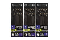 Picture of Matrix MXC-4 - Strong Bait Band Rigs 10cm / 4inch