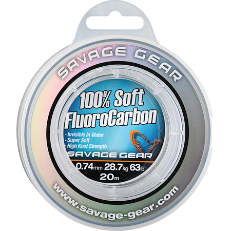 Picture of Savage Gear Soft Fluorocarbon 89lb 0.92mm 40.5kg 15m