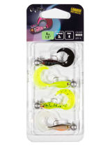 Picture of Fox Rage UltrA UV Micro Grub Mixed Colour Lure Pack 4cm 3g