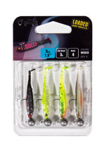 Picture of Fox Rage Ultra UV Micro Tiddler Fast Mixed Colours Lure Pack 5cm 3g