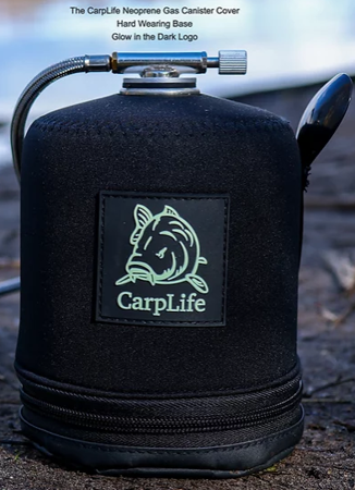Picture of CarpLife Neoprene Gas Canister Cover & Spoon