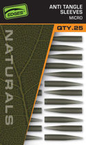 Picture of FOX Edges Naturals Anti Tangle Sleeves - Micro