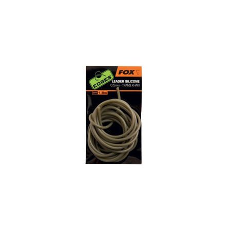 Picture of FOX Edges Leader Silicone Trans Khaki 0.5m