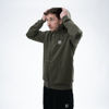 Picture of Nash Make It Happen Badge Zipped Hoodie Green