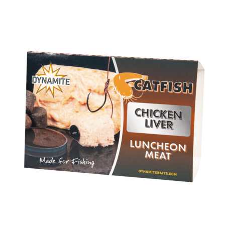Picture of Dynamite Baits Catfish Chicken Liver Luncheon Meat 250g