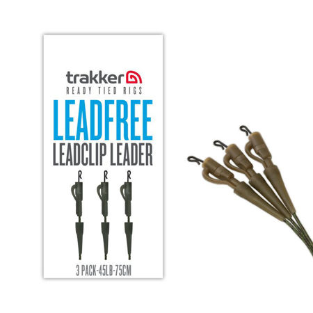 Picture of Trakker Leadfree Leadclip Leader 3 Pack (75cm)