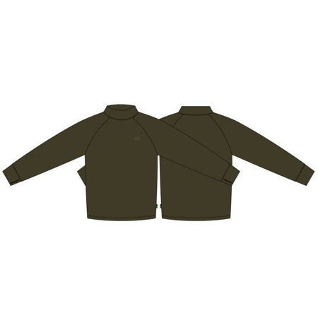 Picture of Korda Mock Neck Thermal LS Shirt Dark Olive